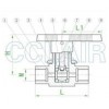 Q11SAF-64，內(nèi)螺紋球閥