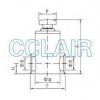 GDQ-16Z，GDQ-25Z，GDQ-40Z，GDQ-50Z，高真空擋板直通閥