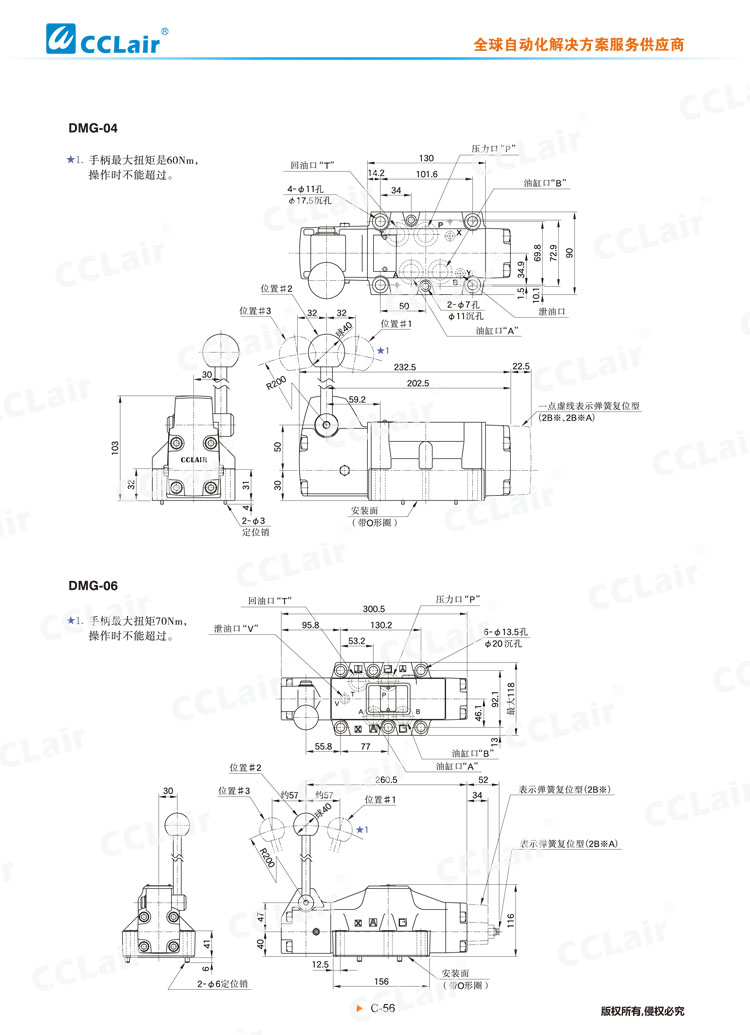 DMT、DMG系列手動換向閥-6