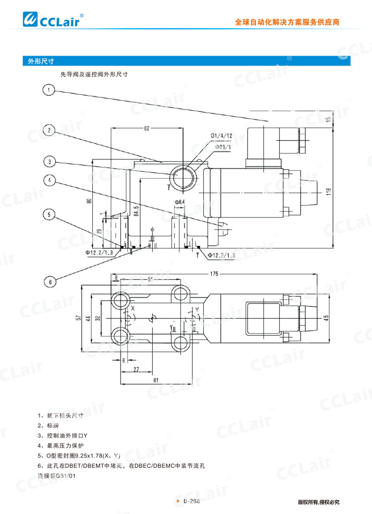 DBE、DBEM型先導(dǎo)式比例溢流閥-5