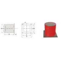 QS-ZLC-18/19/20/21/22/23/24/25，QS-ZLC-11/2/3/4/5/6/7/8/9/10/11/12/13/14/15/16/17	QS-ZLC型聚氨酯緩沖器